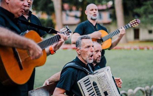 Le klape nel padiglione musicale