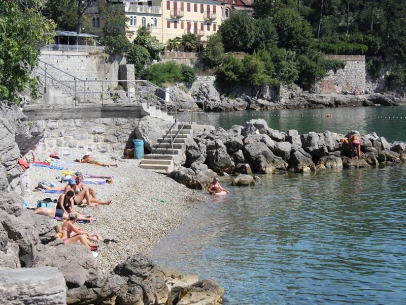 Črnikovica, egy bájos strand Voloskóban 